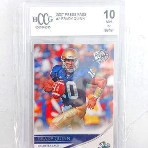 Brady Quinn Graded 10
